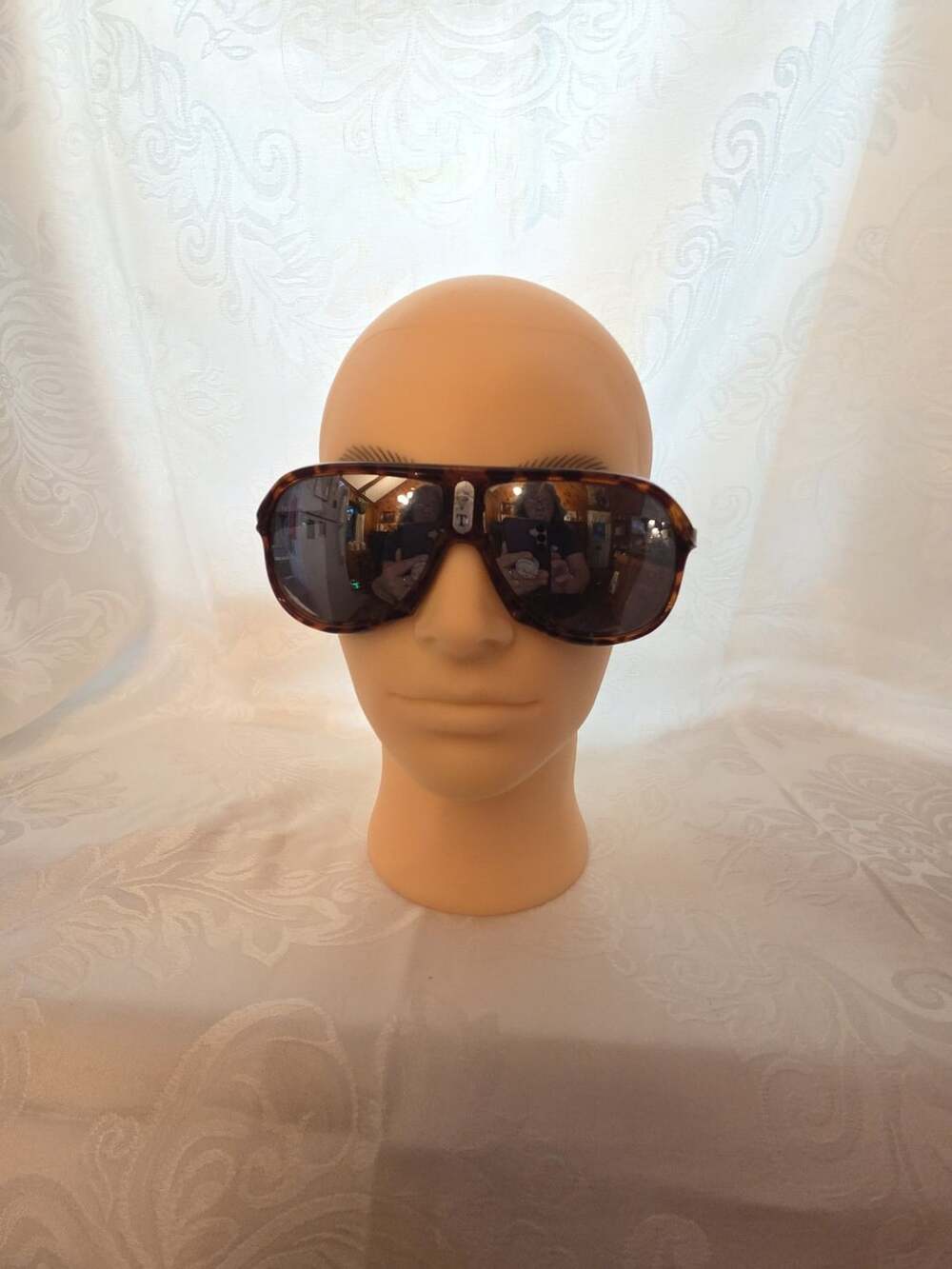 Vintage Turbo Tortoiseshell Aviator Sunglasses